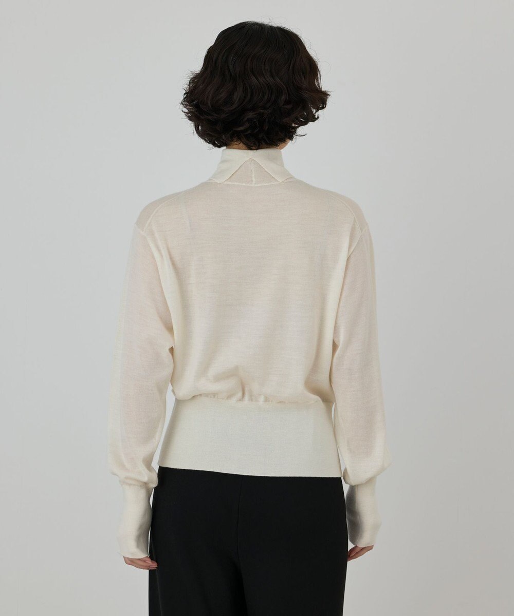 GRACE CONTINENTAL カシミヤ混ニットトップ 