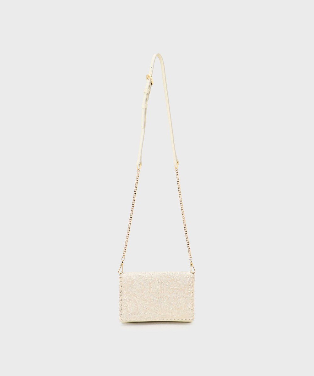 GRACE CONTINENTAL ChainShoulderbag パールホワイト