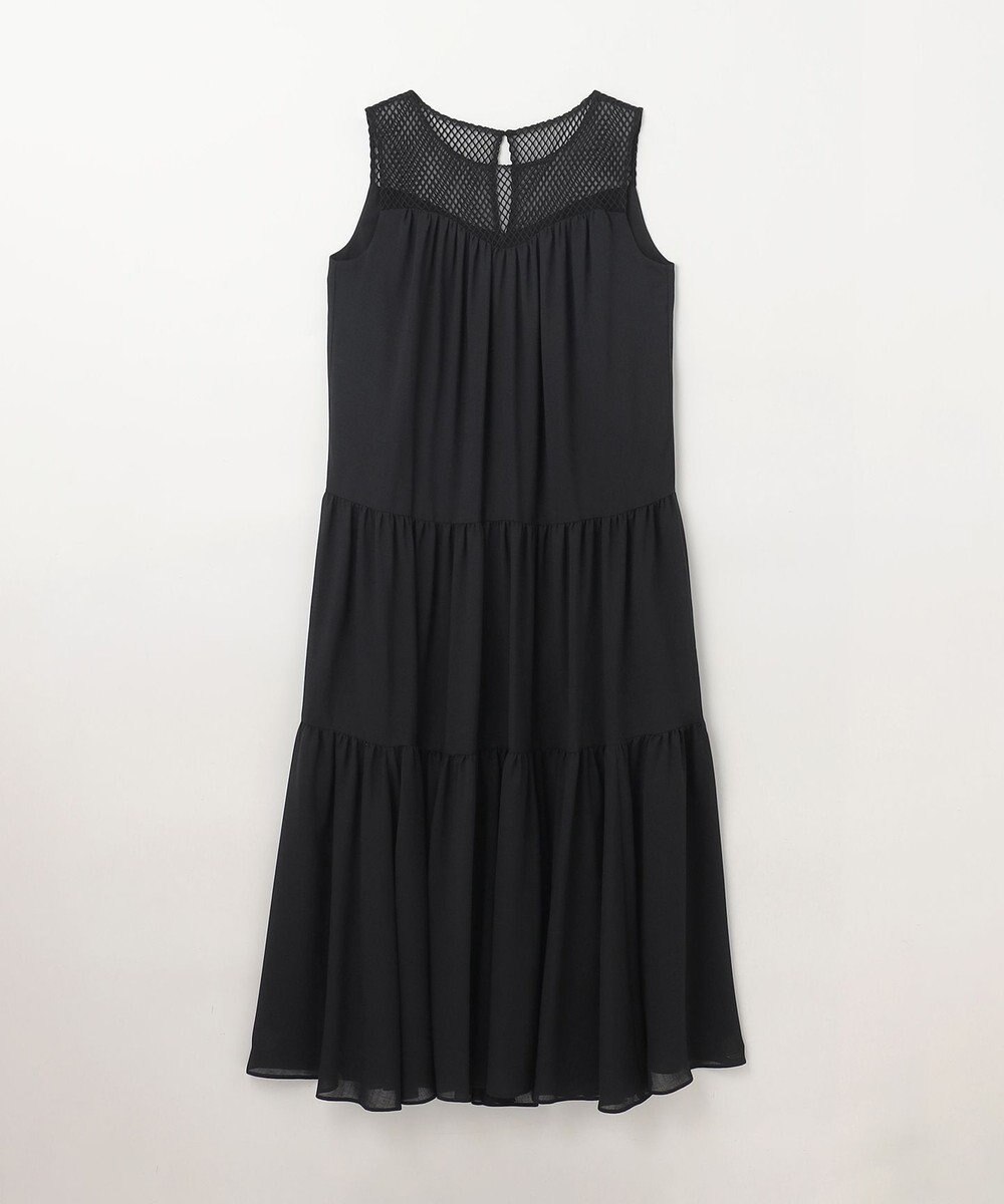 GRACE CONTINENTAL シアードレープマキシ 