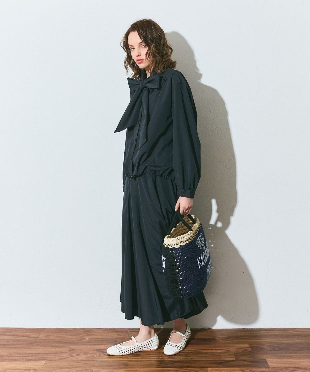 GRACE CONTINENTAL ナイロンボリュームスカート 