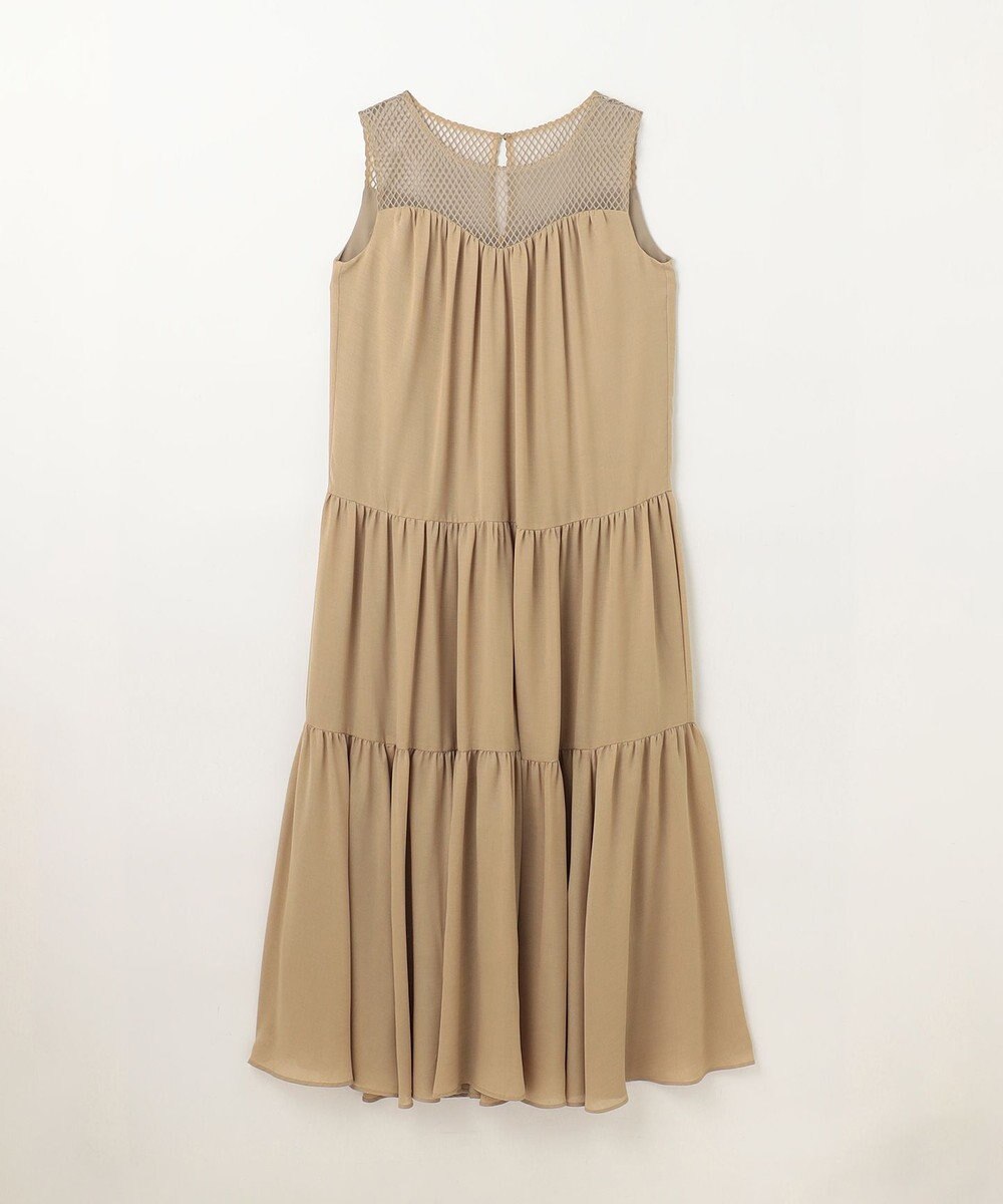 GRACE CONTINENTAL シアードレープマキシ 