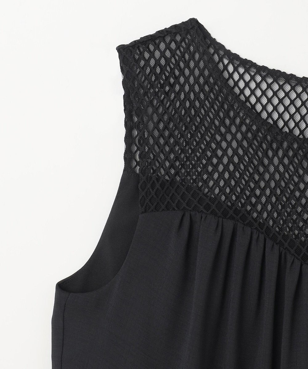 GRACE CONTINENTAL シアードレープマキシ 