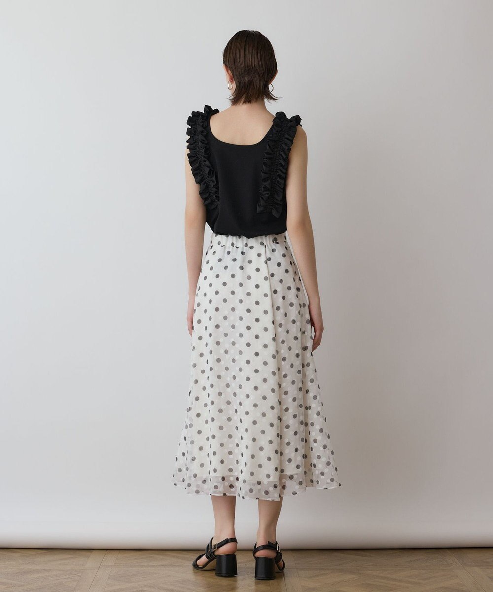 GRACE CONTINENTAL フリルカットトップ