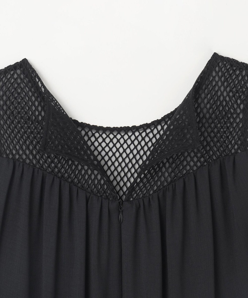 GRACE CONTINENTAL シアードレープマキシ 