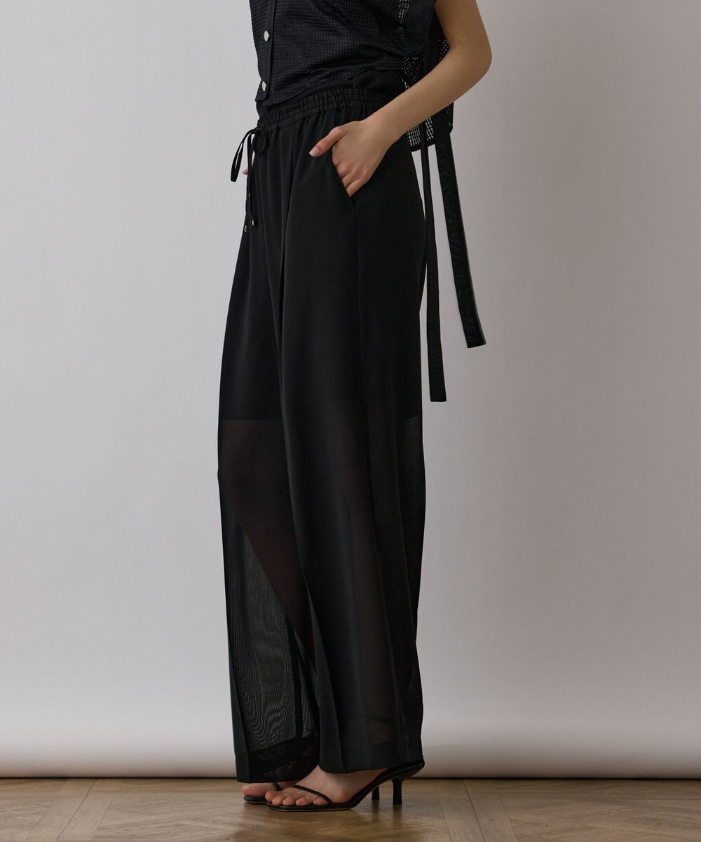 GRACE CONTINENTAL ソフトファイユパンツ