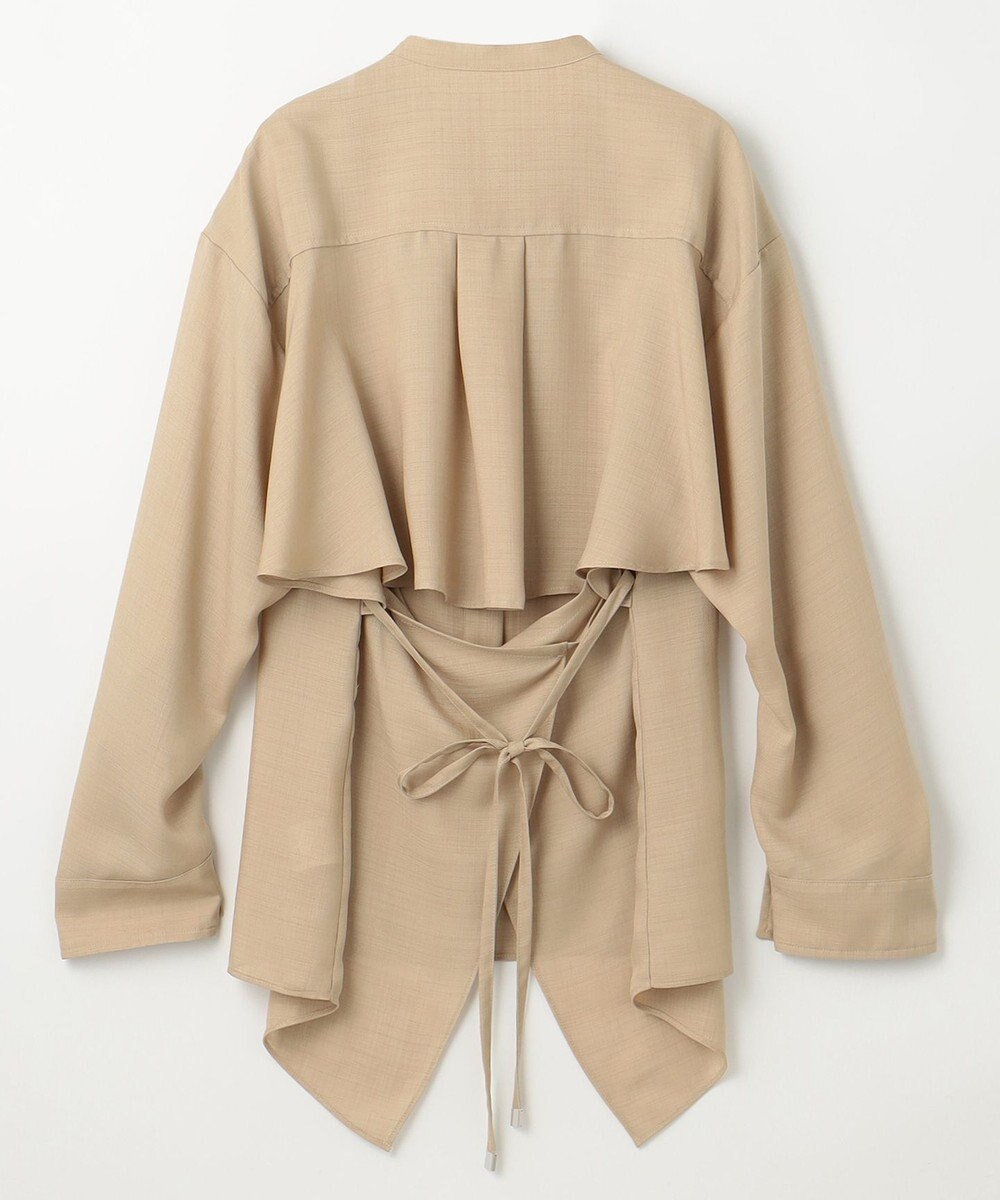 GRACE CONTINENTAL バックシャンオーバーシャツ
