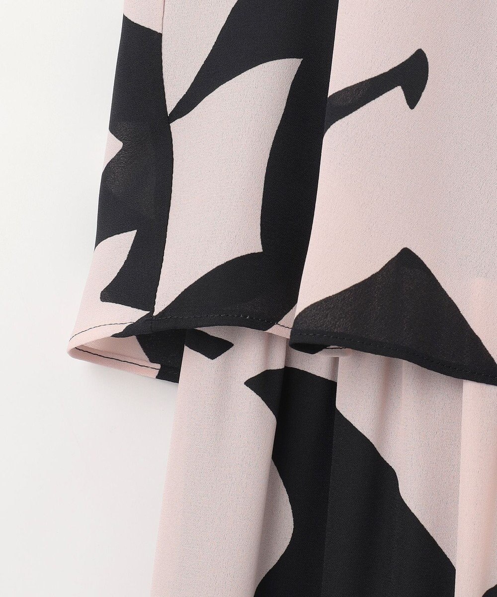 GRACE CONTINENTAL キカプリントホルタードレス 