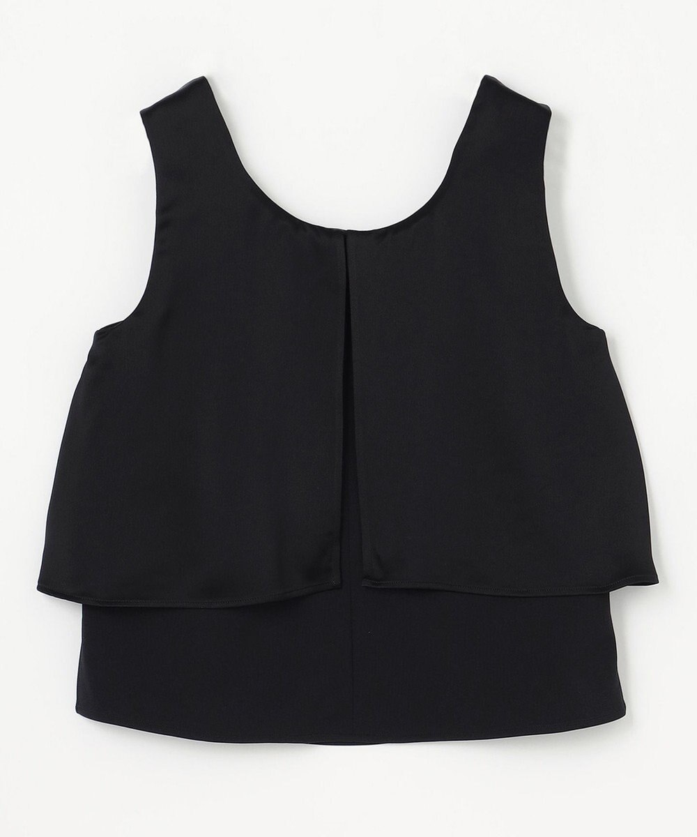 GRACE CONTINENTAL バックコンシャスサテンノースリーブ
