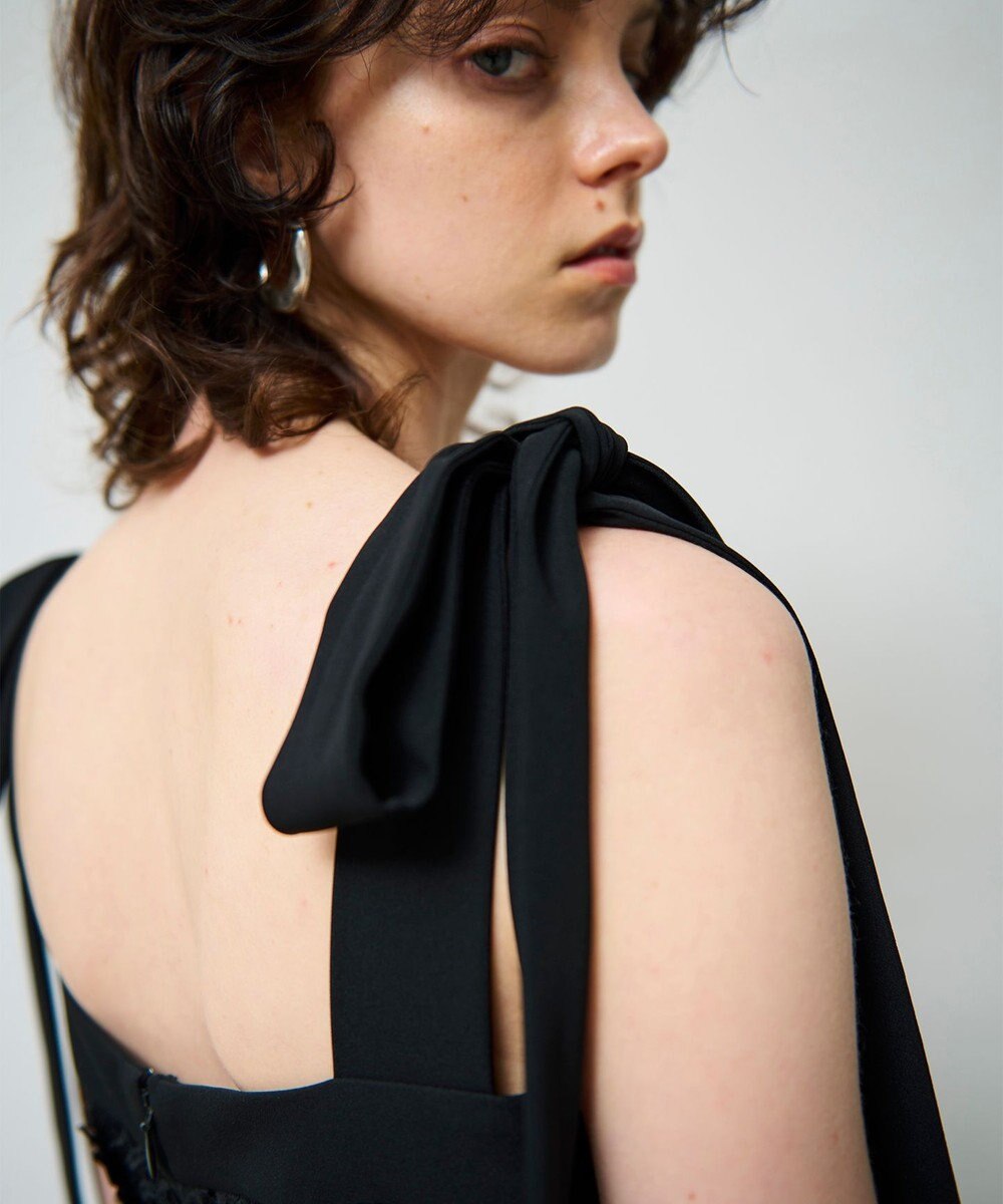 GRACE CONTINENTAL ケミカルフラワーレースワンピース