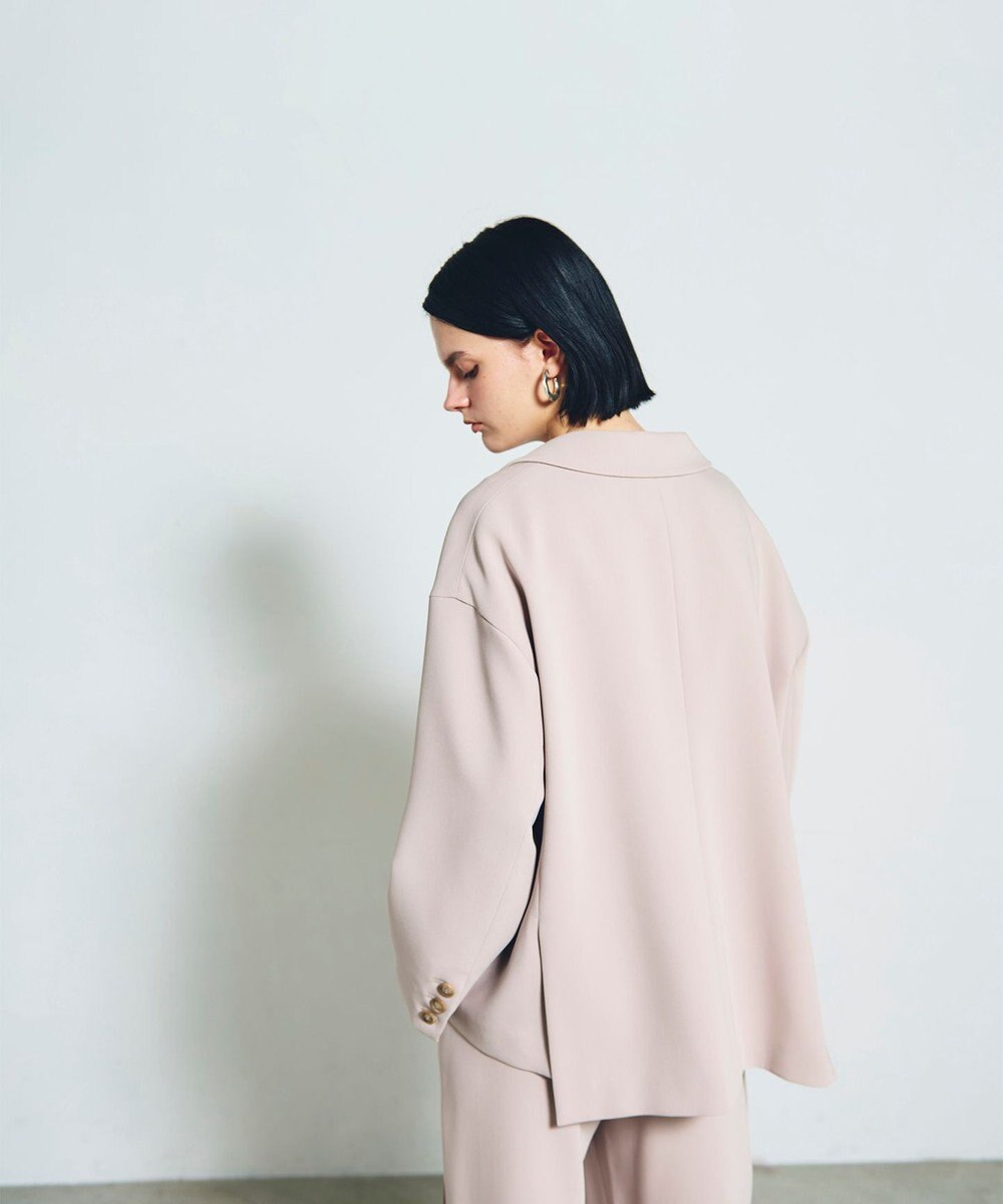 GRACE CONTINENTAL トリアセオーバーサイズジャケット 