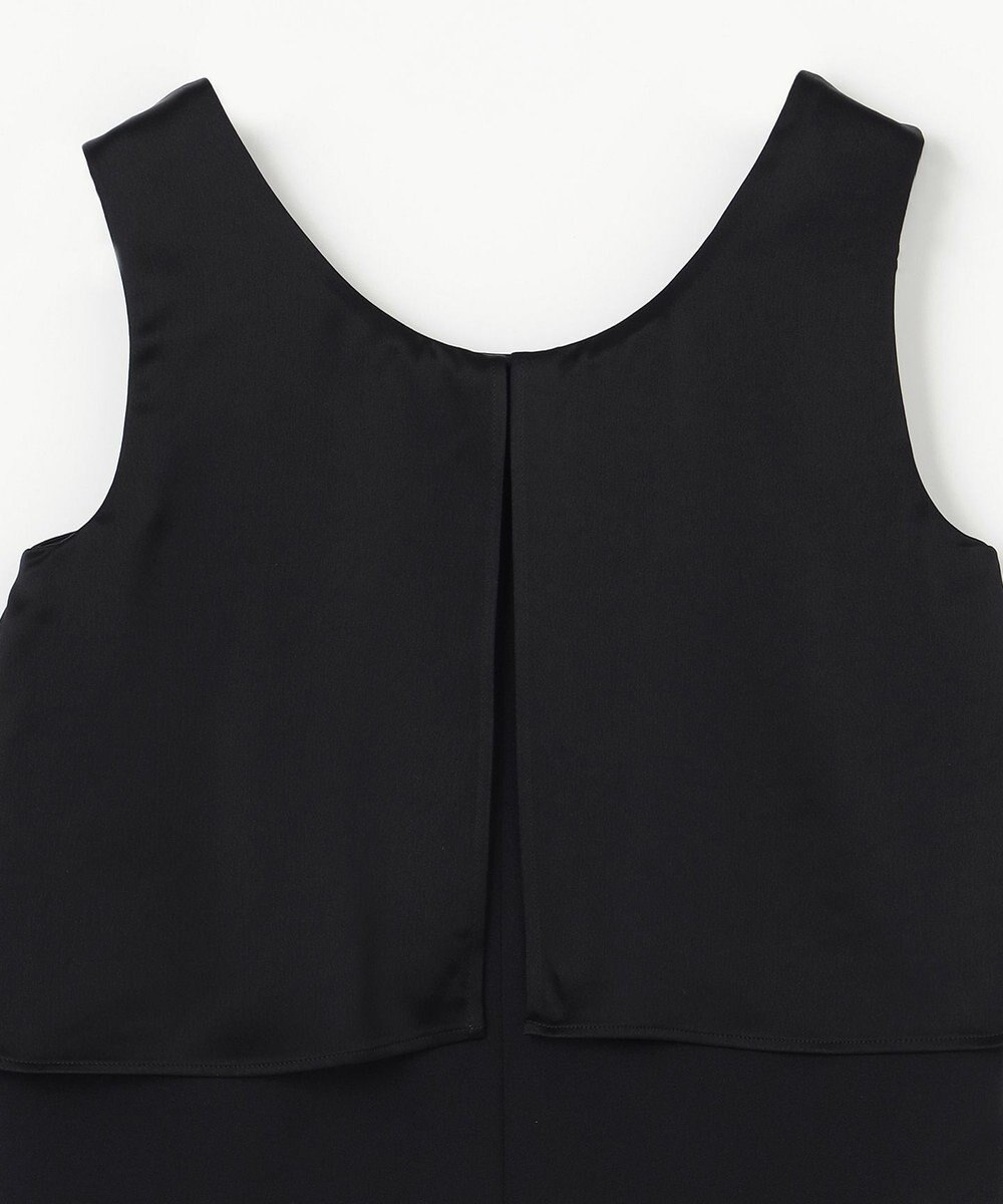 GRACE CONTINENTAL バックコンシャスサテンノースリーブ 