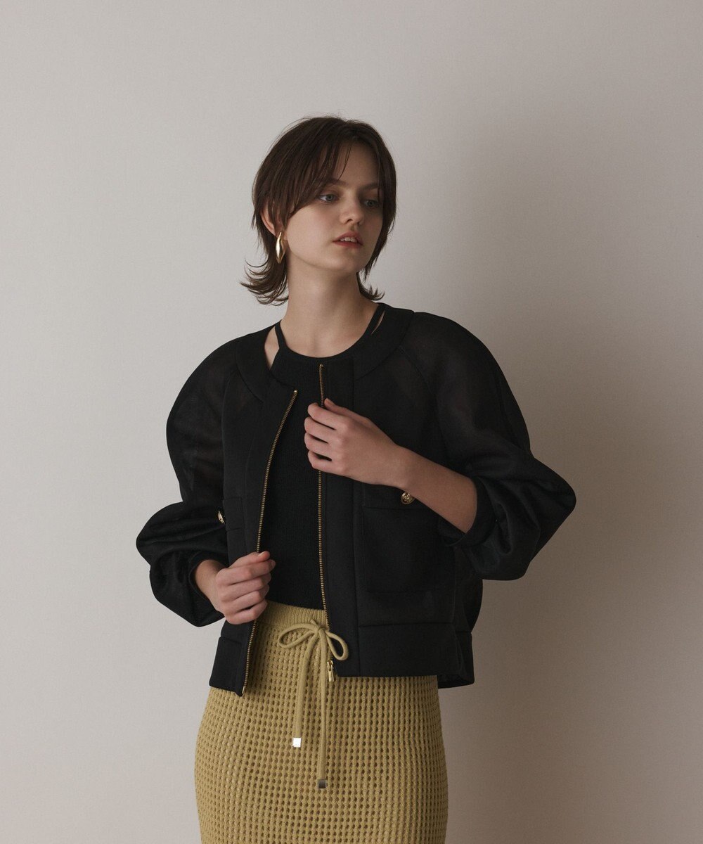 GRACE CONTINENTAL シアーダンボールブルゾン 