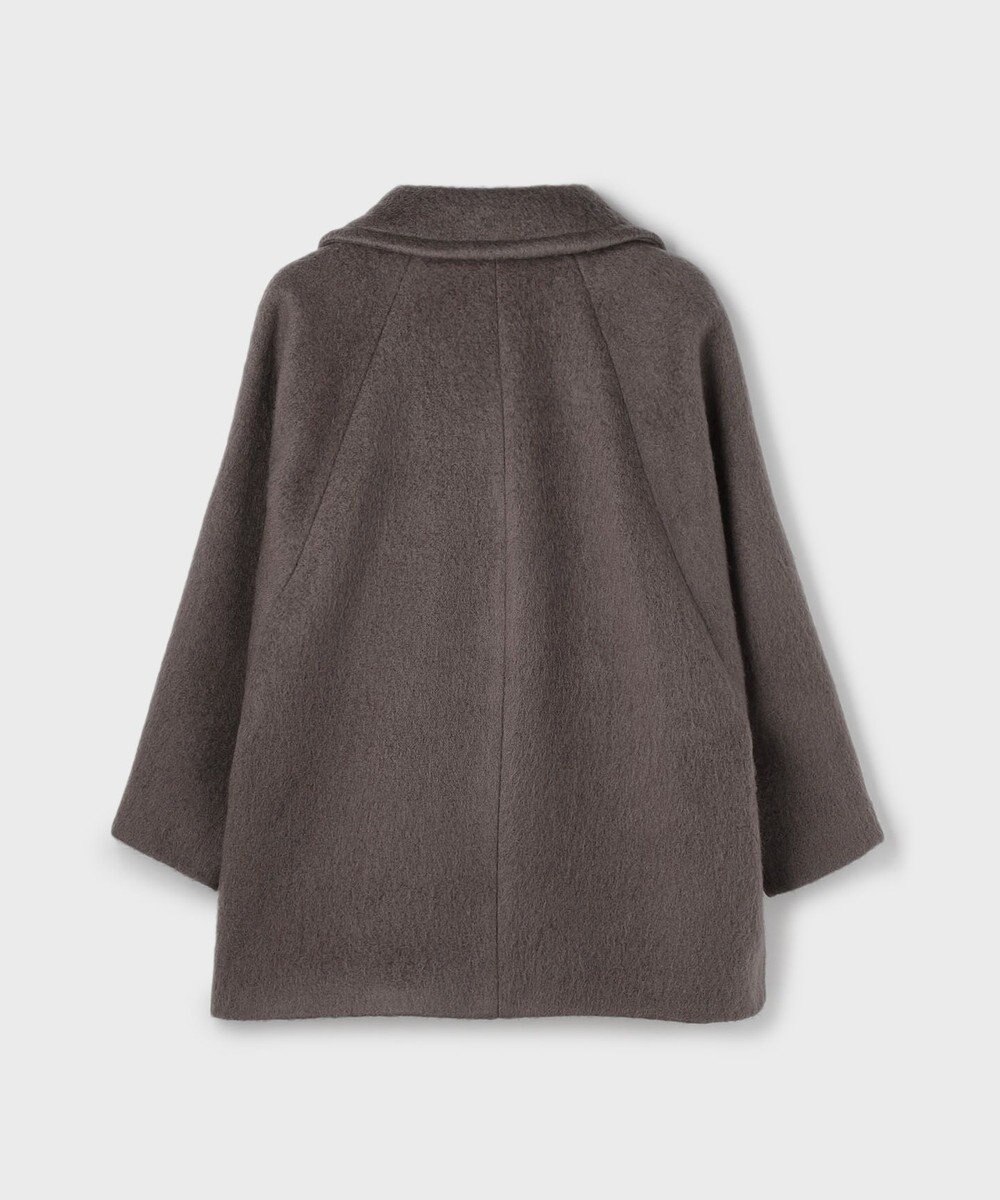 GRACE CONTINENTAL シャギ－ハ－フコ－ト 