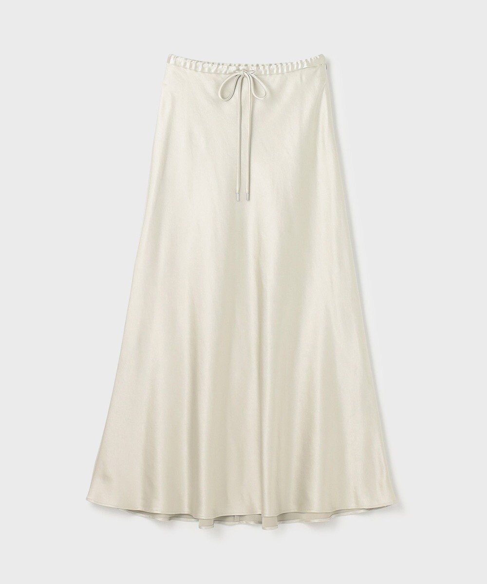 GRACE CONTINENTAL サテンストレッチイージースカート