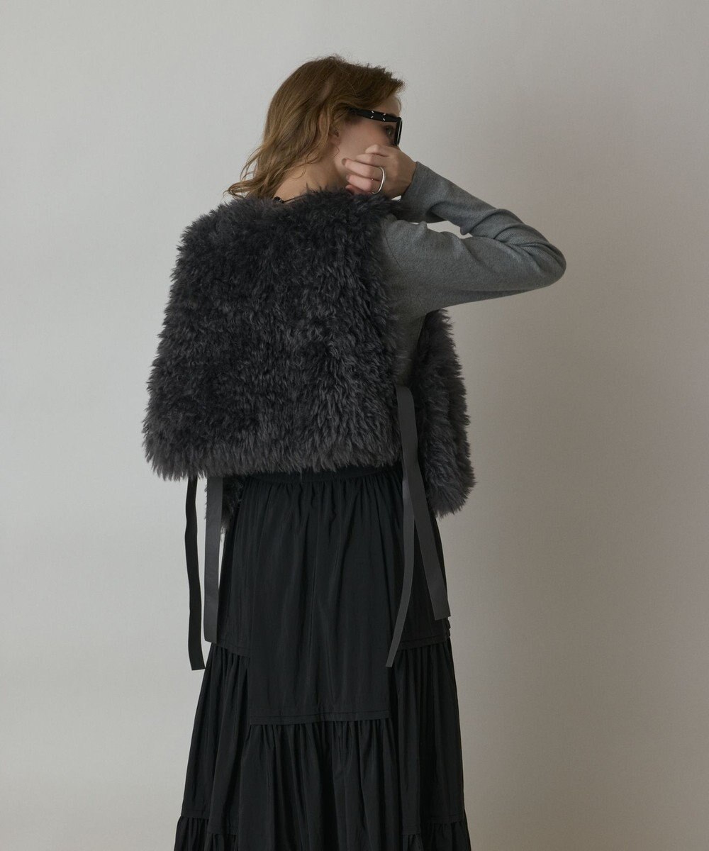 GRACE CONTINENTAL ショ－トファ－ジレ 