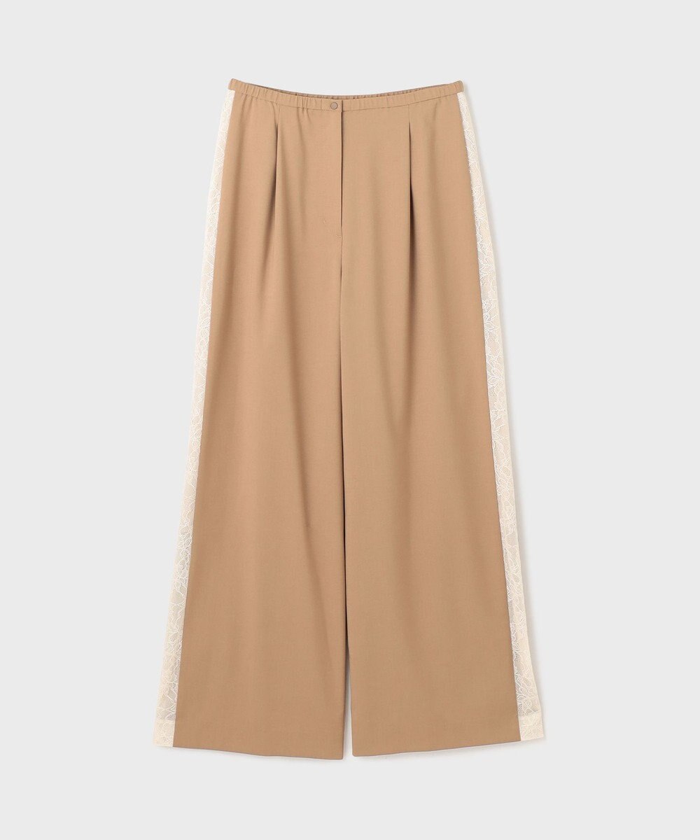 GRACE CONTINENTAL サイドレースイージーパンツ