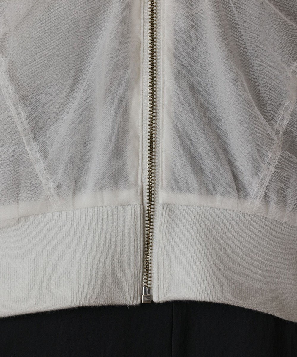 GRACE CONTINENTAL チュールギャザーブルゾン 