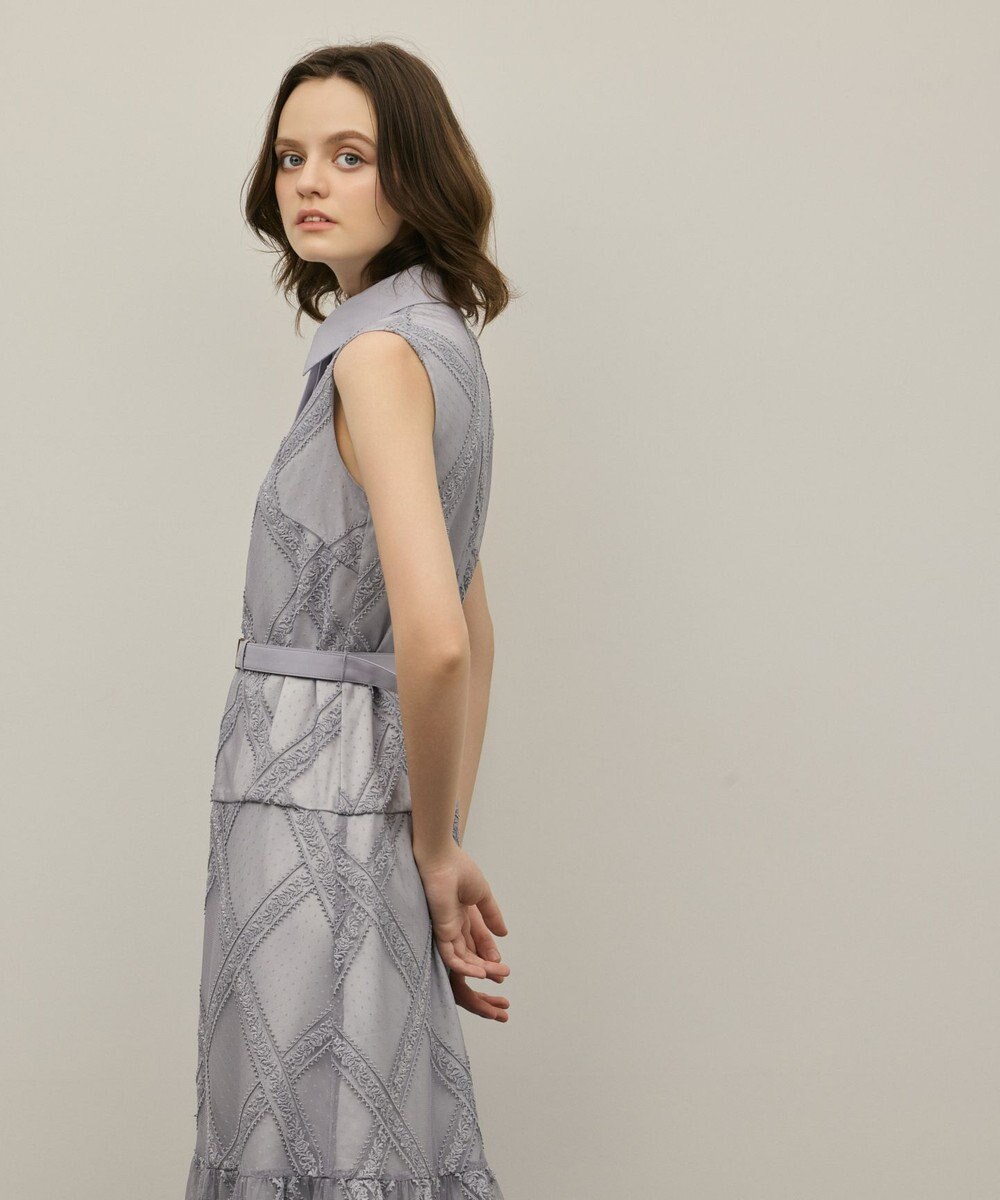 GRACE CONTINENTAL チュールレースワンピース 