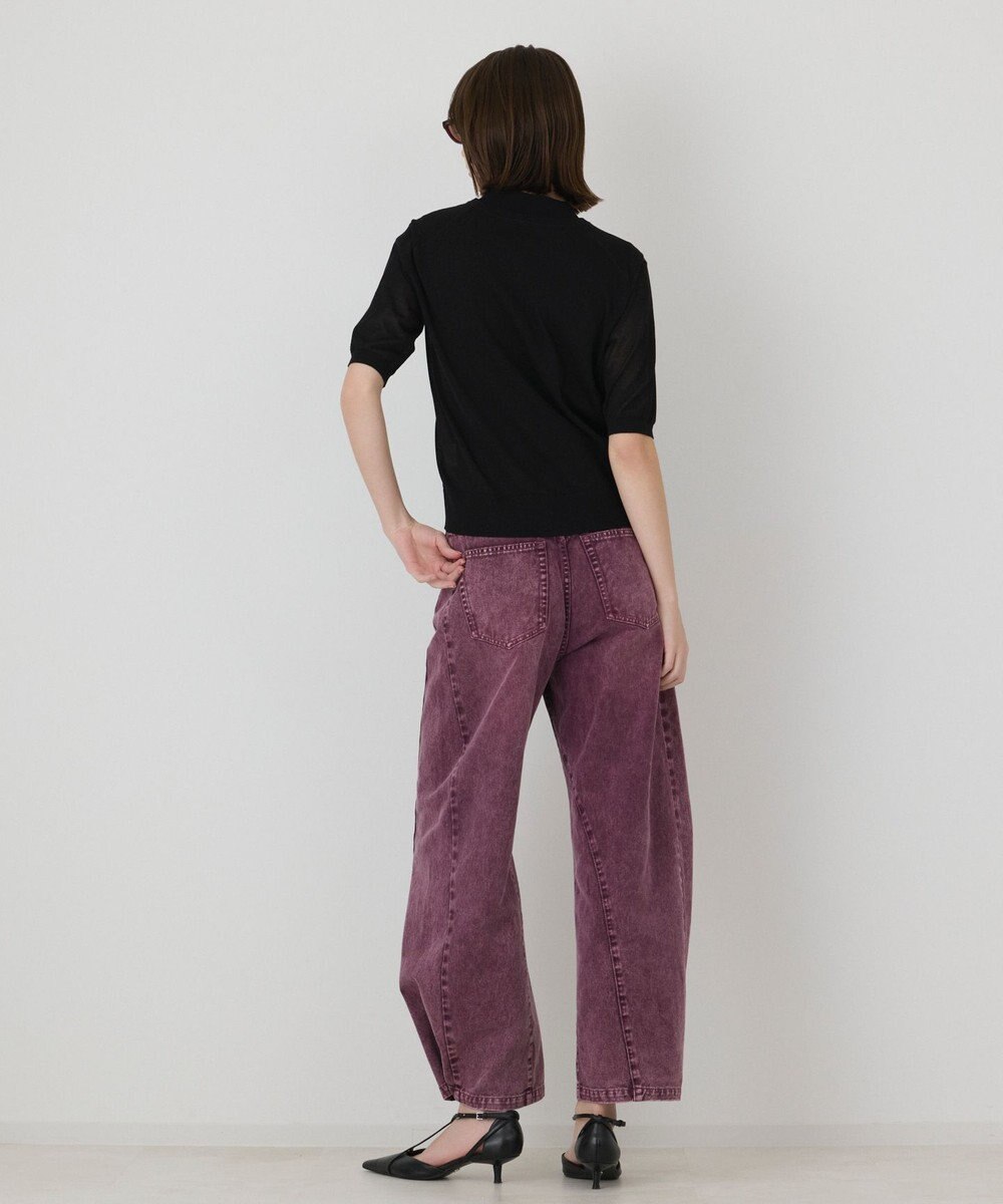 GRACE CONTINENTAL ハーフスリーブニットカーディガン 