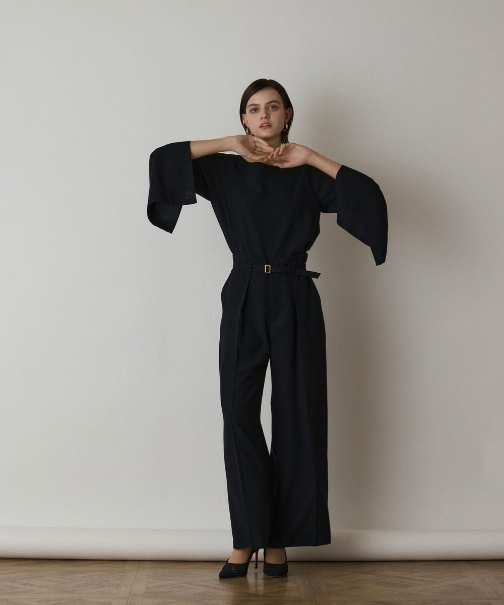 GRACE CONTINENTAL スリットスリーブトップ 