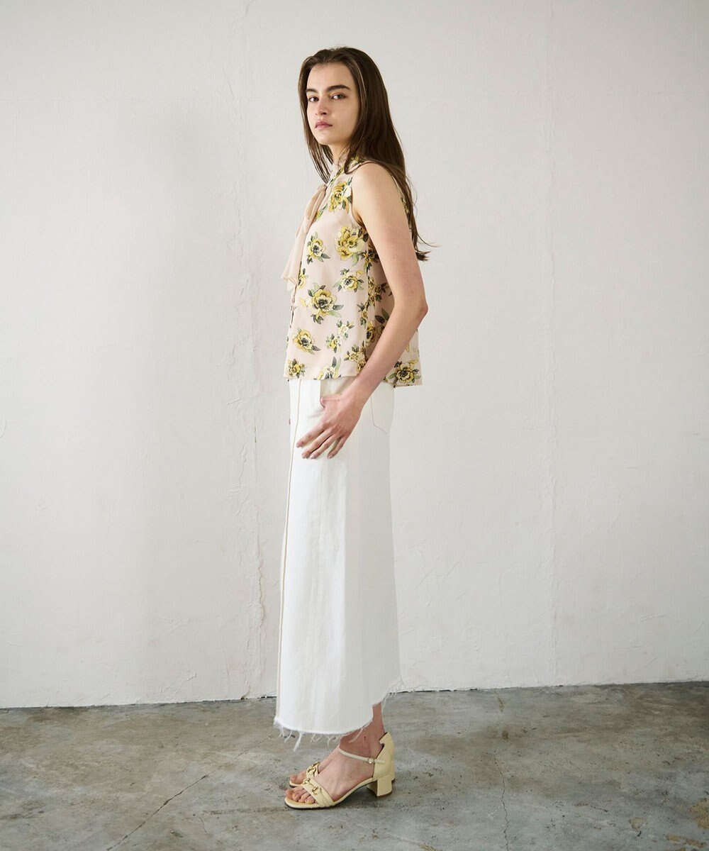 GRACE CONTINENTAL エスニックフラワー刺繍トップ