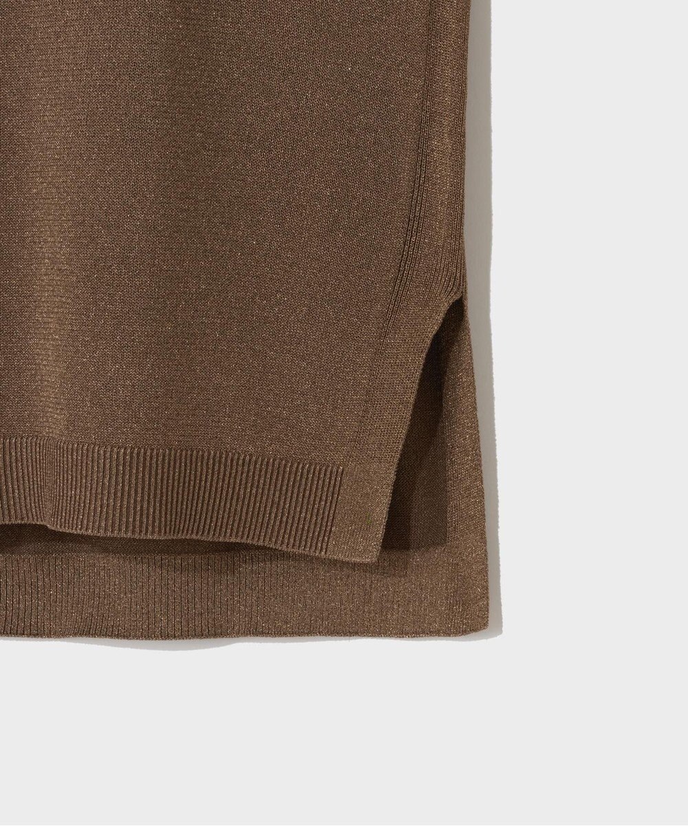 GRACE CONTINENTAL / グレースコンチネンタル ラメジャガードノースリーブ ラメジャガードノースリーブ / GRACE CONTINENTAL | GRACE
