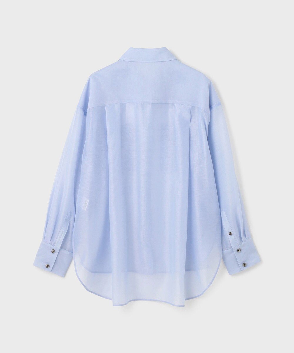 GRACE CONTINENTAL マットシアーシャツ