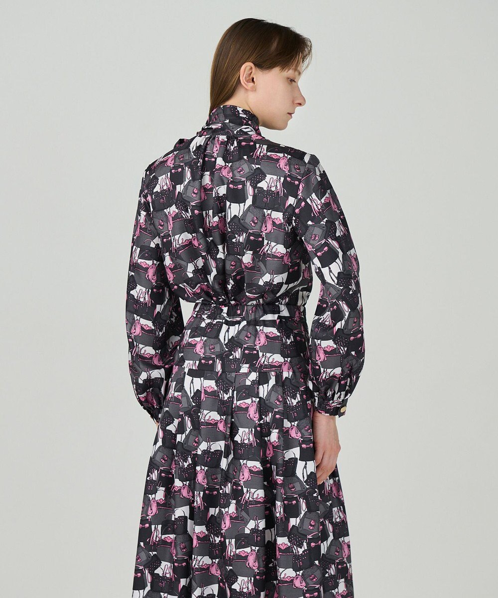 GRACE CONTINENTAL バッグモチーフボウブラウス