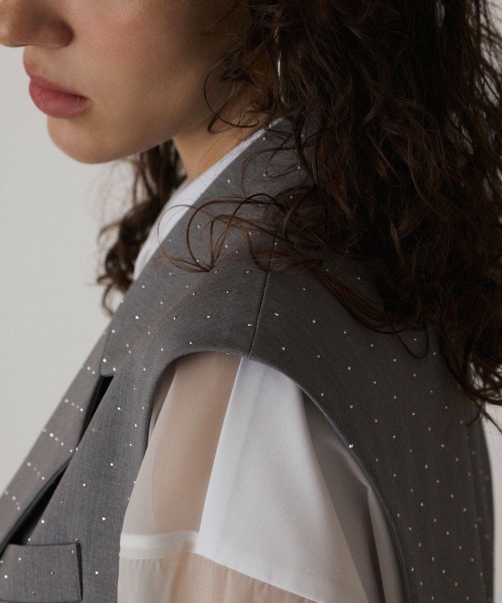 GRACE CONTINENTAL イレヘムビジュージレジャケット 