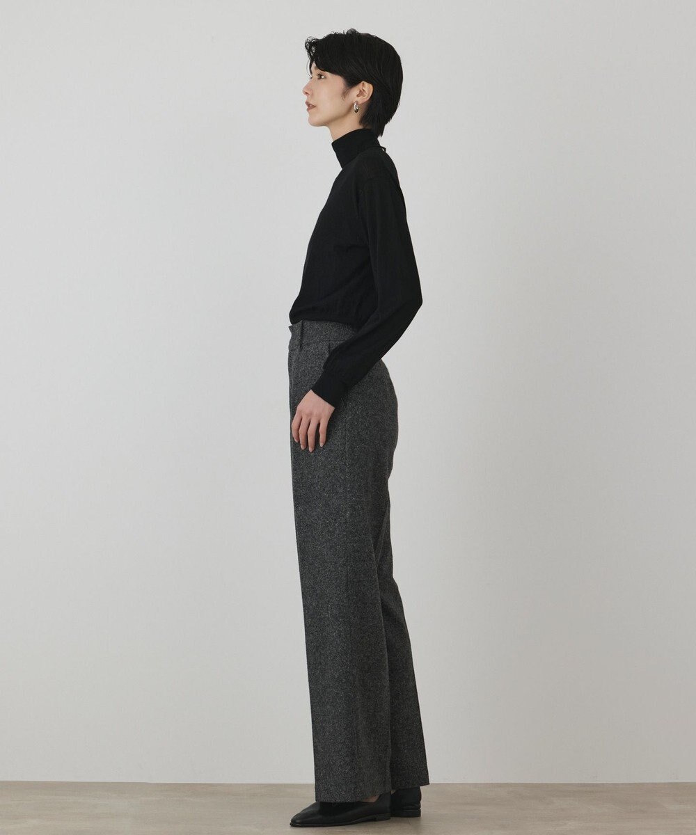GRACE CONTINENTAL カシミヤ混ニットトップ 