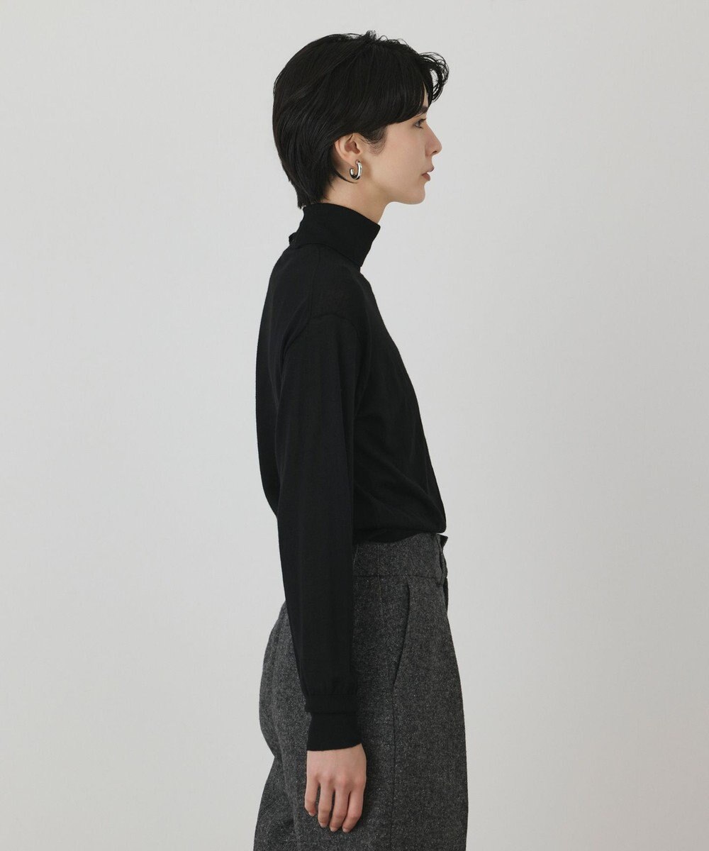 GRACE CONTINENTAL カシミヤ混ニットトップ 