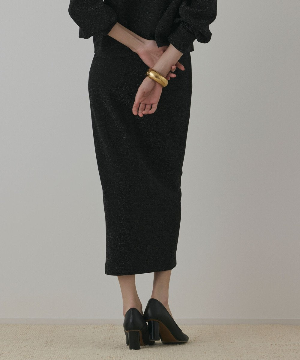 GRACE CONTINENTAL ラメカットスカート