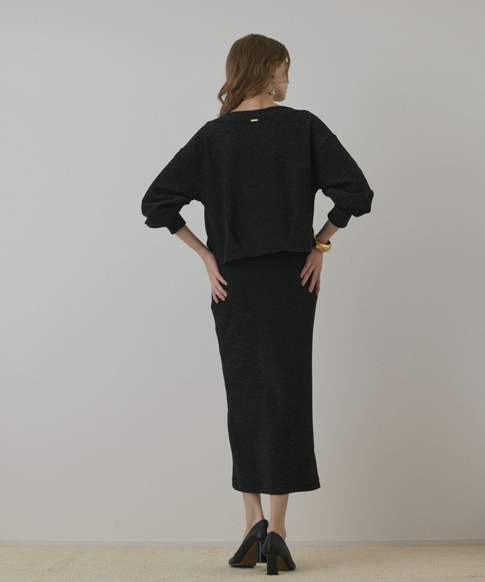 GRACE CONTINENTAL ラメカットスカート