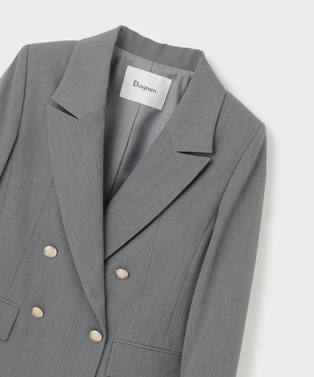 GRACE CONTINENTAL ダブルブレストstジャケット 