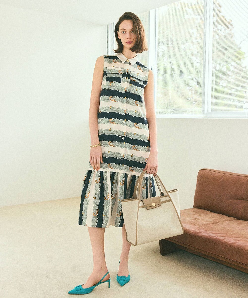 GRACE CONTINENTAL フラップトートバッグ