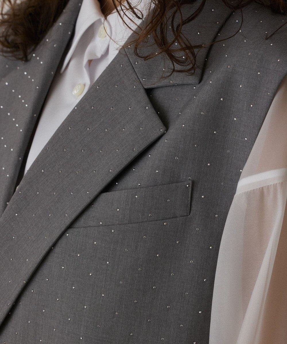 GRACE CONTINENTAL イレヘムビジュージレジャケット 