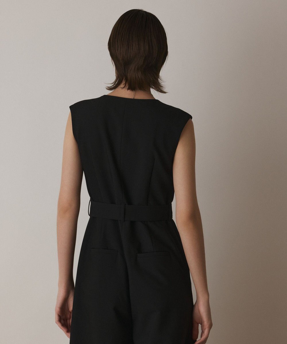 GRACE CONTINENTAL ベルト付サロペット 