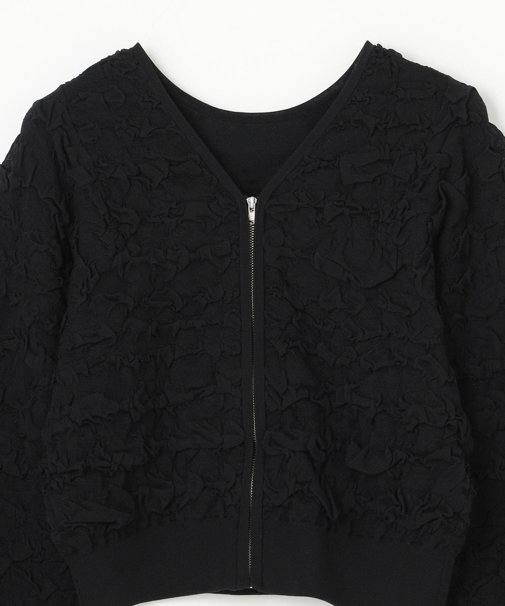 GRACE CONTINENTAL フクレジャガードニットトップ 