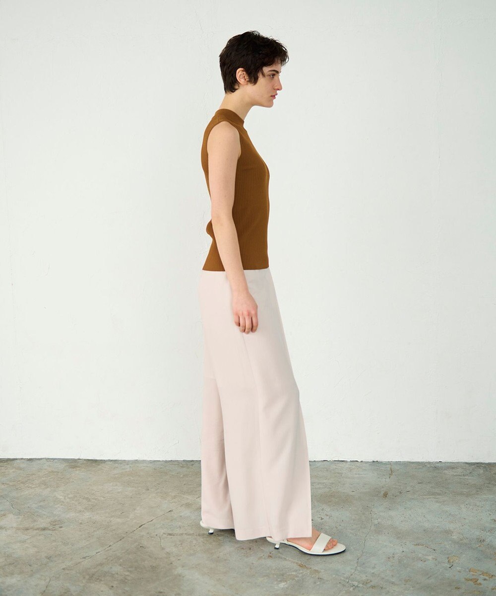 GRACE CONTINENTAL ハイネックリブニットトップ 