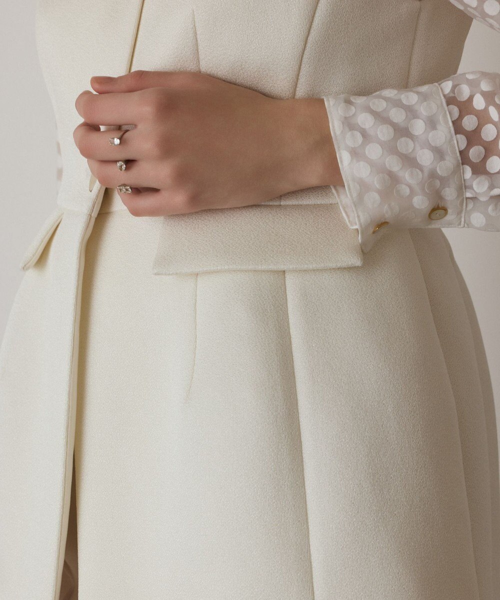 GRACE CONTINENTAL ダンボールニットジレジャケット 