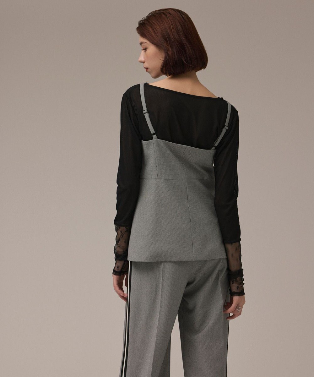 GRACE CONTINENTAL フロントウェーブキャミ 