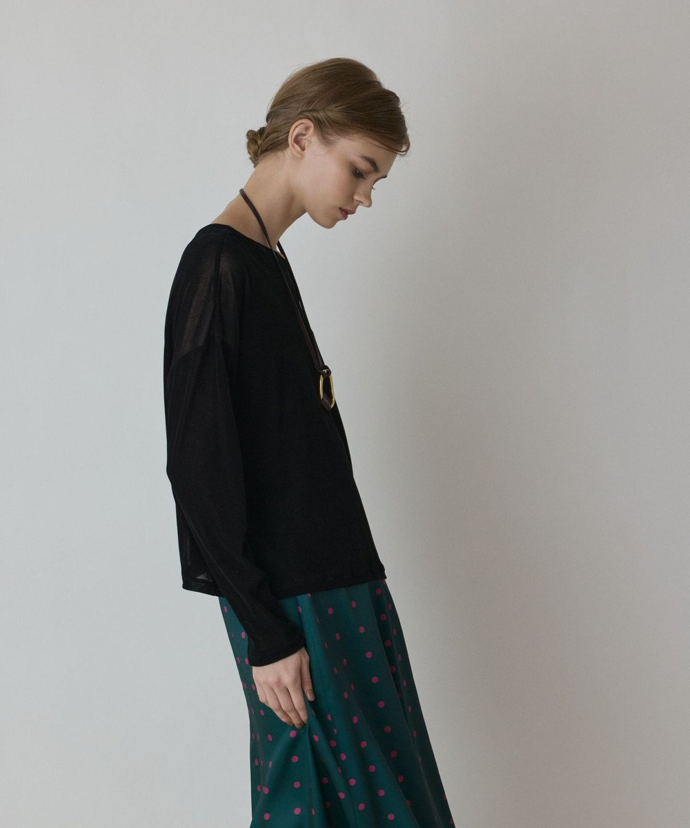 GRACE CONTINENTAL フロッキーオーバーカットトップ