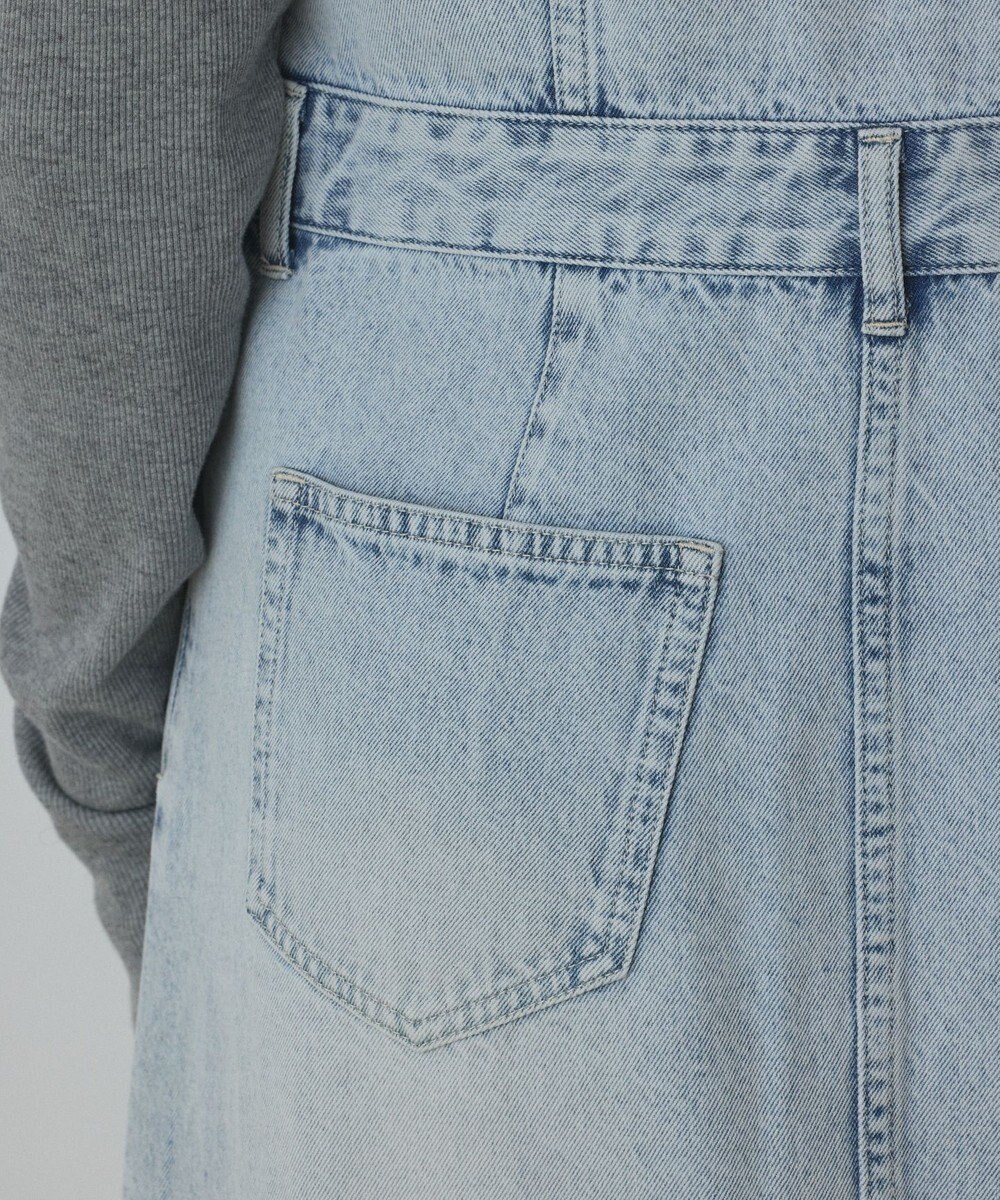 GRACE CONTINENTAL デニムロングジレワンピース 