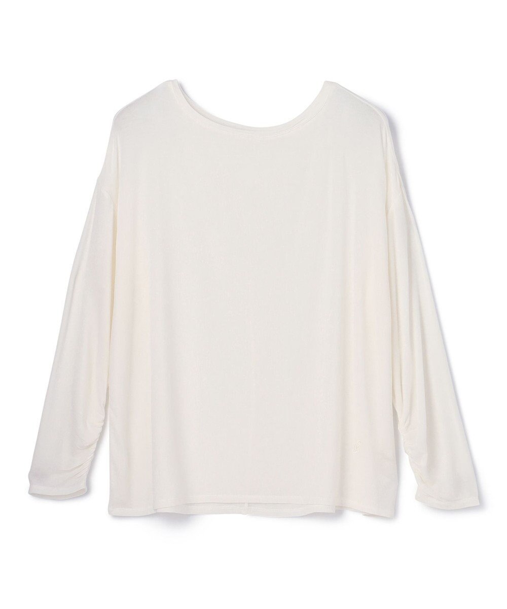 GRACE CONTINENTAL ロゴ刺繍カットトップ 