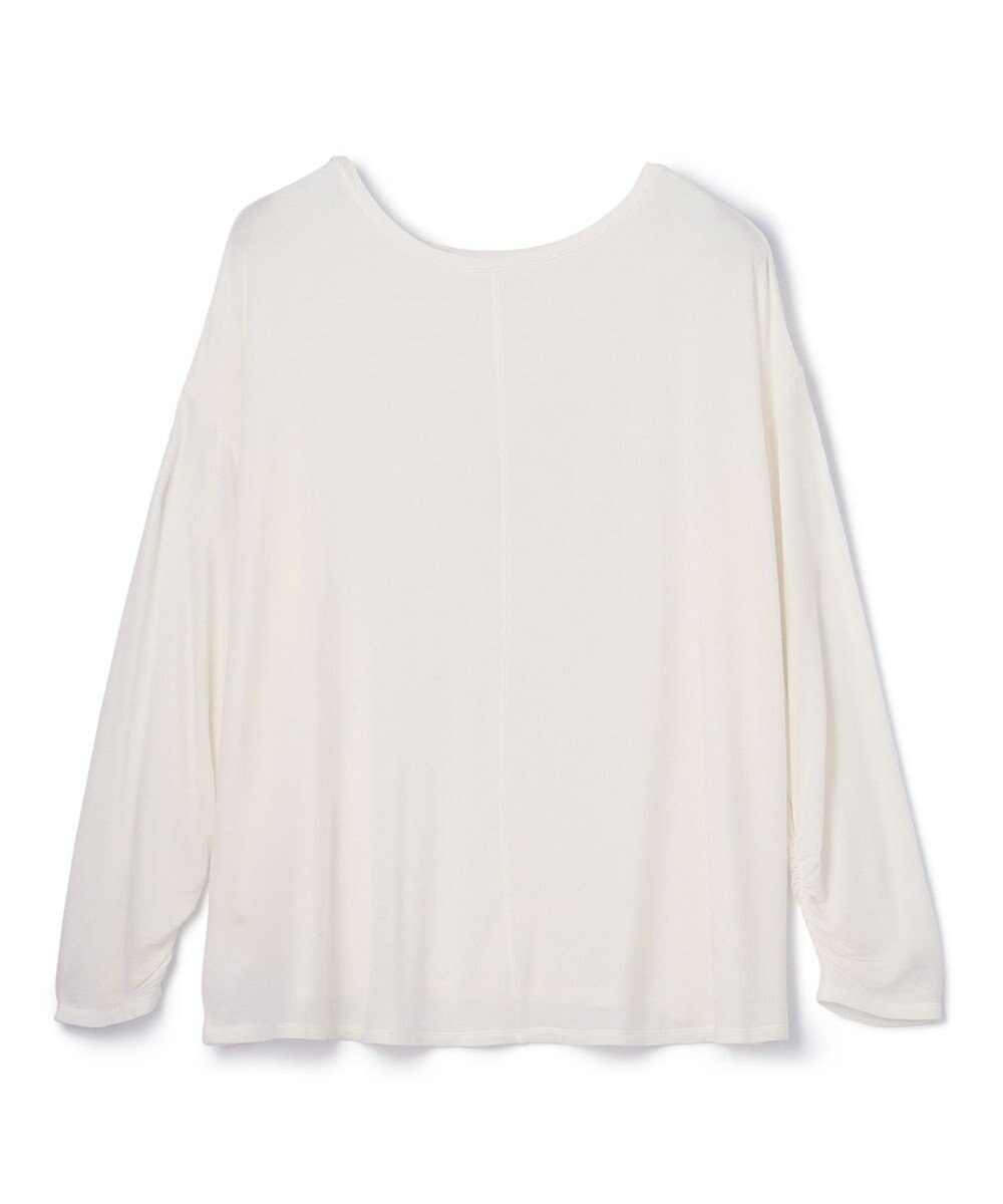 GRACE CONTINENTAL ロゴ刺繍カットトップ 