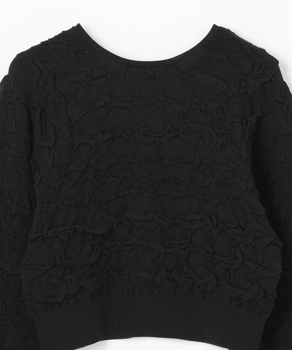 GRACE CONTINENTAL フクレジャガードニットトップ 