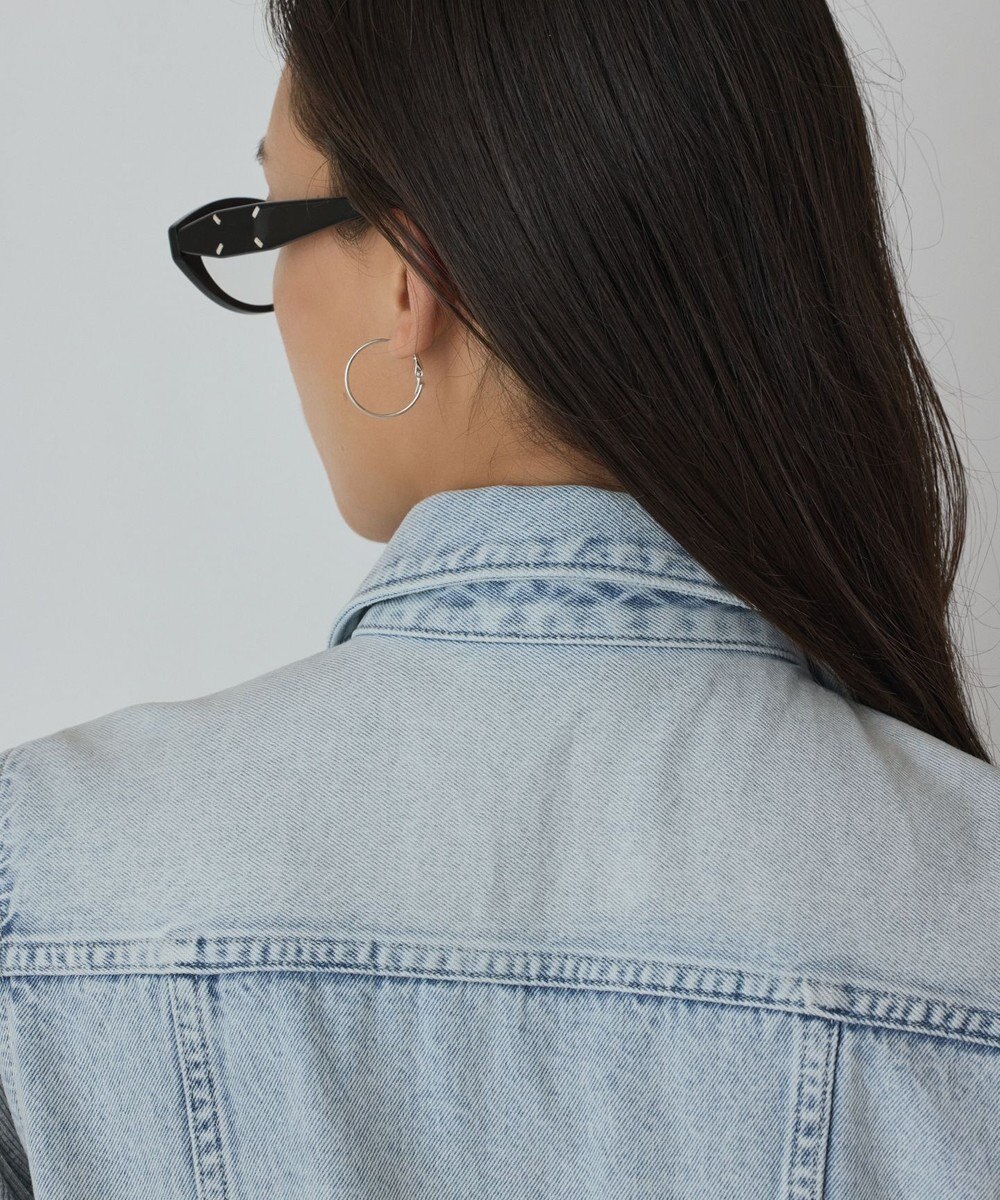 GRACE CONTINENTAL デニムロングジレワンピース 