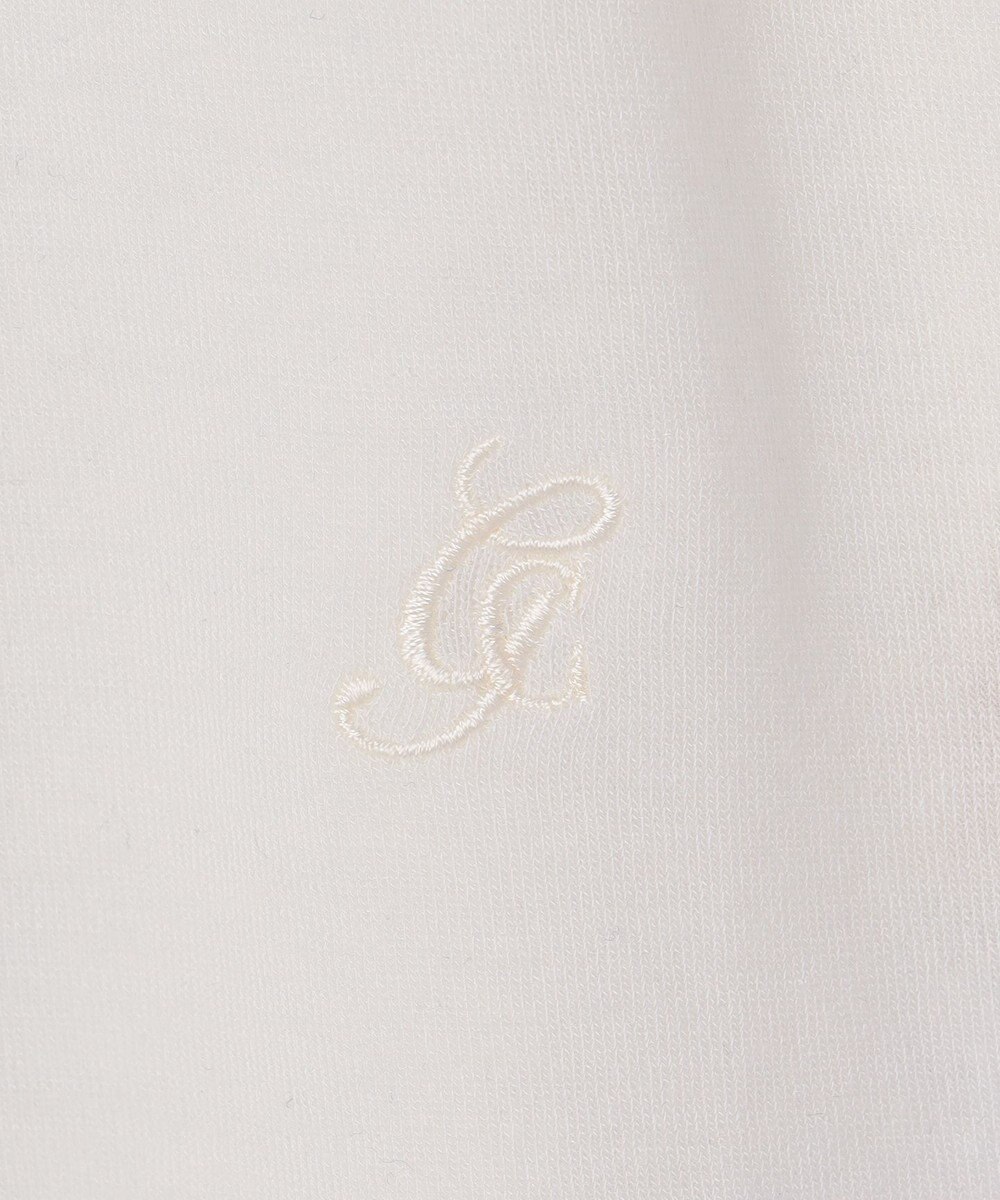 GRACE CONTINENTAL ロゴ刺繍カットトップ 