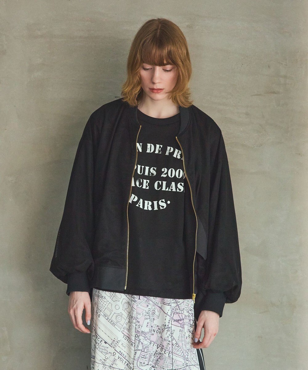 GRACE CONTINENTAL ステンシルレタードT 