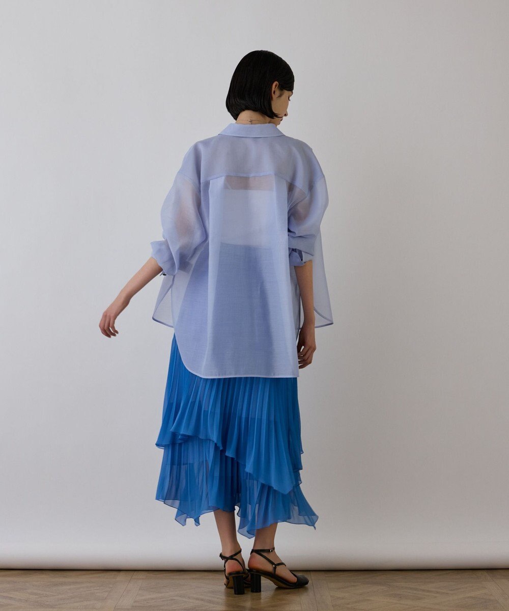 GRACE CONTINENTAL イレギュラープリーツスカート